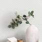 Brioni Grey Floral Stamp Wallpaper