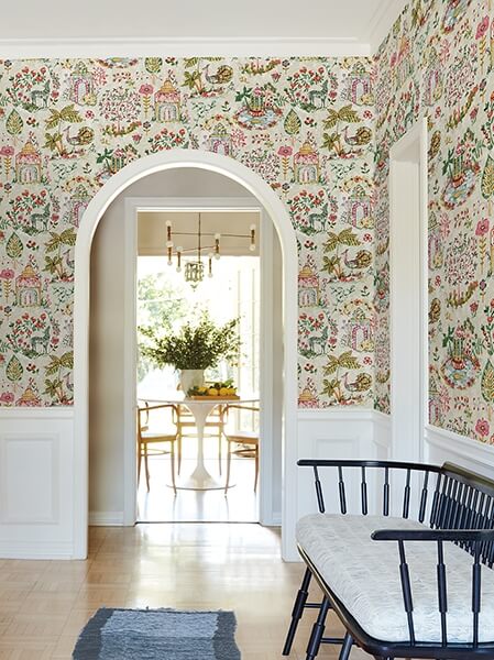 Parc Multicolor Garden Dreams Wallpaper