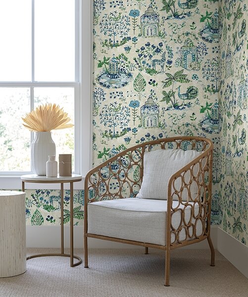 Parc Sapphire Garden Dreams Wallpaper