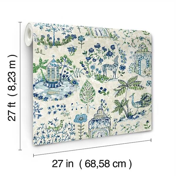 Parc Sapphire Garden Dreams Wallpaper