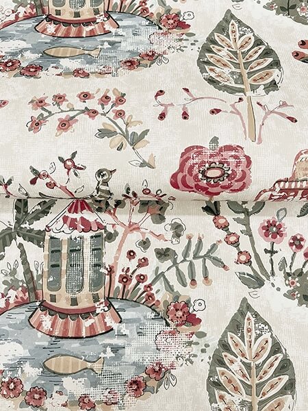 Parc Merlot Garden Dreams Wallpaper