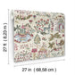 Parc Merlot Garden Dreams Wallpaper