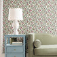 Framboise Merlot Berry Vines Wallpaper