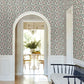 Framboise Pink Berry Vines Wallpaper