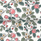 Framboise Pink Berry Vines Wallpaper