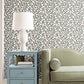 Framboise Blush Berry Vines Wallpaper