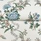 Genevieve Sapphire Floral Trail Wallpaper