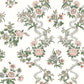 Genevieve Blush Floral Trail Wallpaper