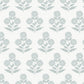 Souci Light Blue Marigolds Wallpaper