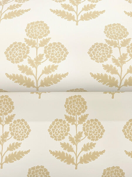 Souci Butter Marigolds Wallpaper
