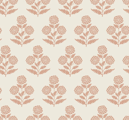 Souci Rose Marigolds Wallpaper