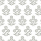 Souci Grey Marigolds Wallpaper