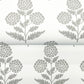 Souci Grey Marigolds Wallpaper