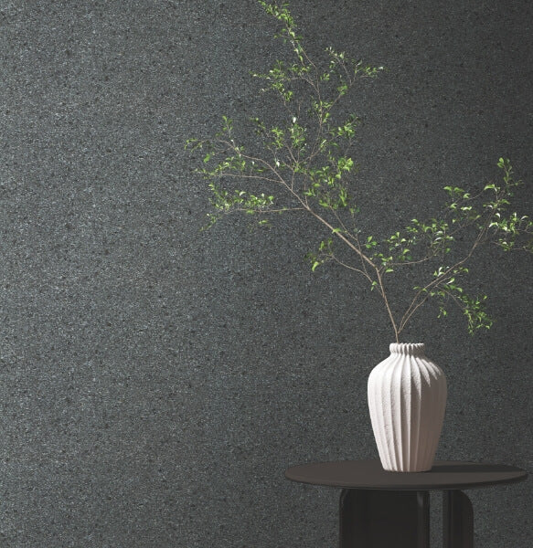 Brilliant Mica Black Glittering Wallpaper