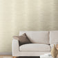 Operetta Cream Metallic Columns Wallpaper