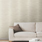 Operetta Ivory Metallic Columns Wallpaper