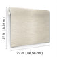 Operetta Ivory Metallic Columns Wallpaper