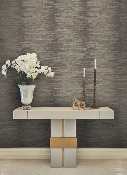 Operetta Stone Metallic Columns Wallpaper