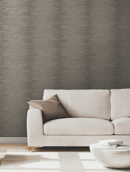 Operetta Stone Metallic Columns Wallpaper