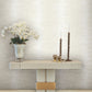 Operetta White Metallic Columns Wallpaper