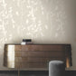 Ginkgo Silhouette Taupe Cork Wallpaper