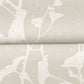 Ginkgo Silhouette Taupe Cork Wallpaper