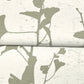 Ginkgo Silhouette Sage Cork Wallpaper