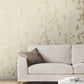 Ginkgo Silhouette Neutral Cork Wallpaper