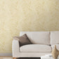 String of Pearls Butter Vine Wallpaper