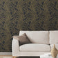 String of Pearls Gold Vine Wallpaper