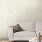 String of Pearls Beige Vine Wallpaper