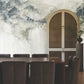 Mystic Overlook Grey Wall Mural