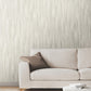 Tribeca Dove Texture Stripe Wallpaper