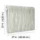 Tribeca Aqua Texture Stripe Wallpaper