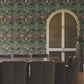 Enchanted Garden Green Tropical Wallpaper