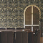 Enchanted Garden Black Tropical Wallpaper