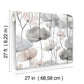 Cotswolds Poppies Grey Floral Wallpaper