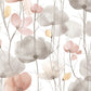 Cotswolds Poppies Pastel Floral Wallpaper