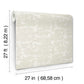 Crystal Cloud Dove Beaded Wallpaper