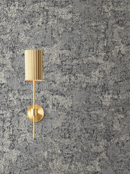 Crystal Cloud Charcoal Beaded Wallpaper