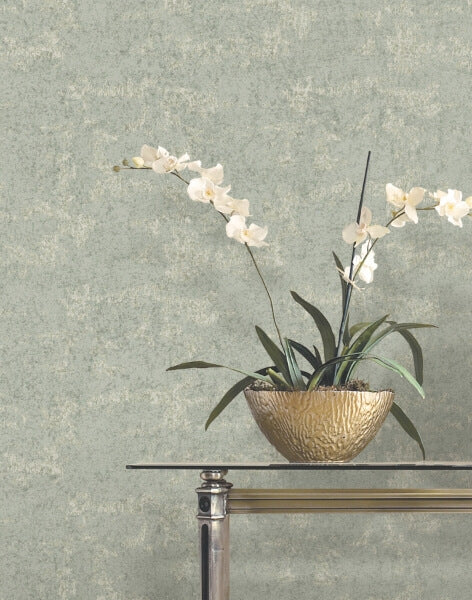 Crystal Cloud Sage Beaded Wallpaper