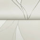 Society Hill Dove Abstract Leaf Wallpaper