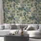 Falling Waters Sapphire Scenic Wallpaper