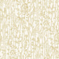 Filigree Gold Abstract Wallpaper