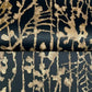 Filigree Black Abstract Wallpaper