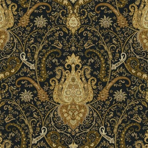 Byzance Brown Wallpaper