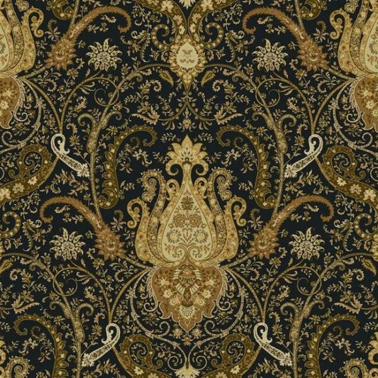 Byzance Brown Wallpaper