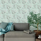 Shelly Mint Toucan Toile Wallpaper