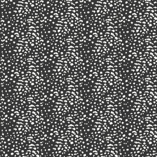 Ula Black Cheetah Spot Wallpaper