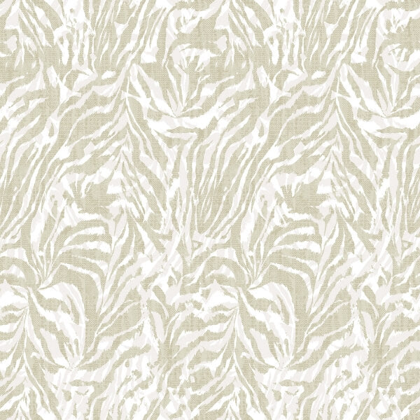 Davy Taupe Zebra Wallpaper
